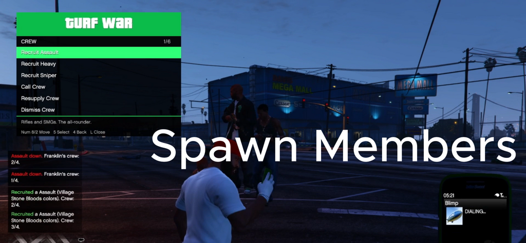 Скрипт Turf War для GTA 5 — 2