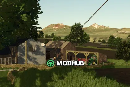 Карта Glanrhyd v1.0.0.3 для FS25 — 2