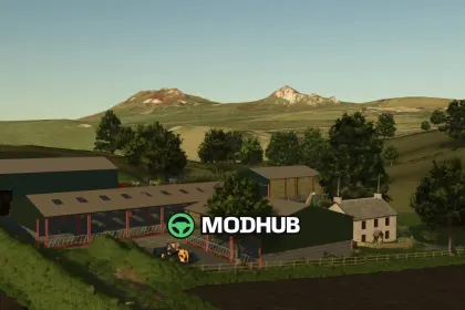 Карта Glanrhyd v1.0.0.3 для FS25 — 3