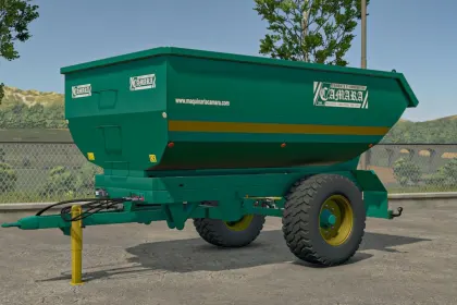 Effektiver Camara Lift Trailer für die Ernte von Trauben und Oliven in FS25