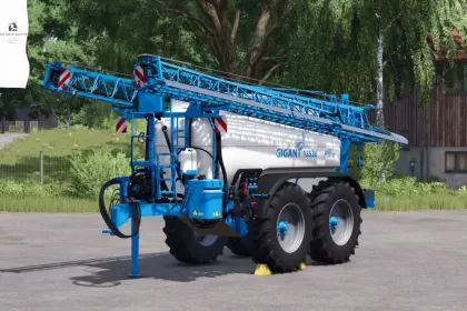 Sprayer Agrio Gigant Rust Edition for Farming Simulator 25