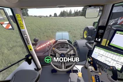 Трактор John Deere 6R Pack SLM V1.0.0.7 для FS25 — 3