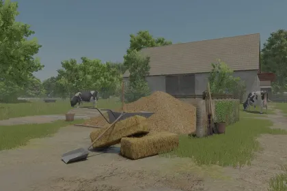 Польська купа гною для Farming Simulator 25 — 2