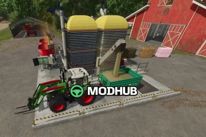 Mod für Produktionsobjekte Large Feedmixer v1000 für Farming Simulator 25
