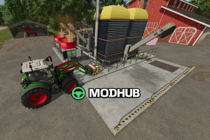 Мод на Виробничі об’єкти Large Feedmixer v1.0.0.0 для Фермер Симулятор 25