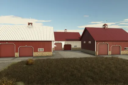 Майстерня з підйомниками на дві стійки для Farming Simulator 25