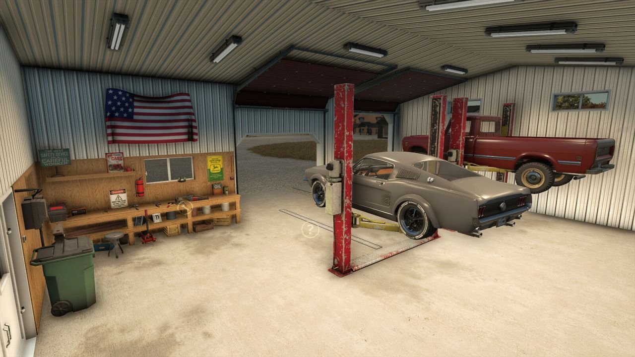 Майстерня з підйомниками на дві стійки для Farming Simulator 25