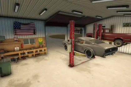 Майстерня з підйомниками на дві стійки для Farming Simulator 25 — 3