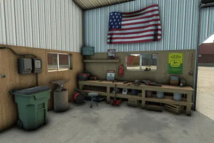 Майстерня з підйомниками на дві стійки для Farming Simulator 25 — 4