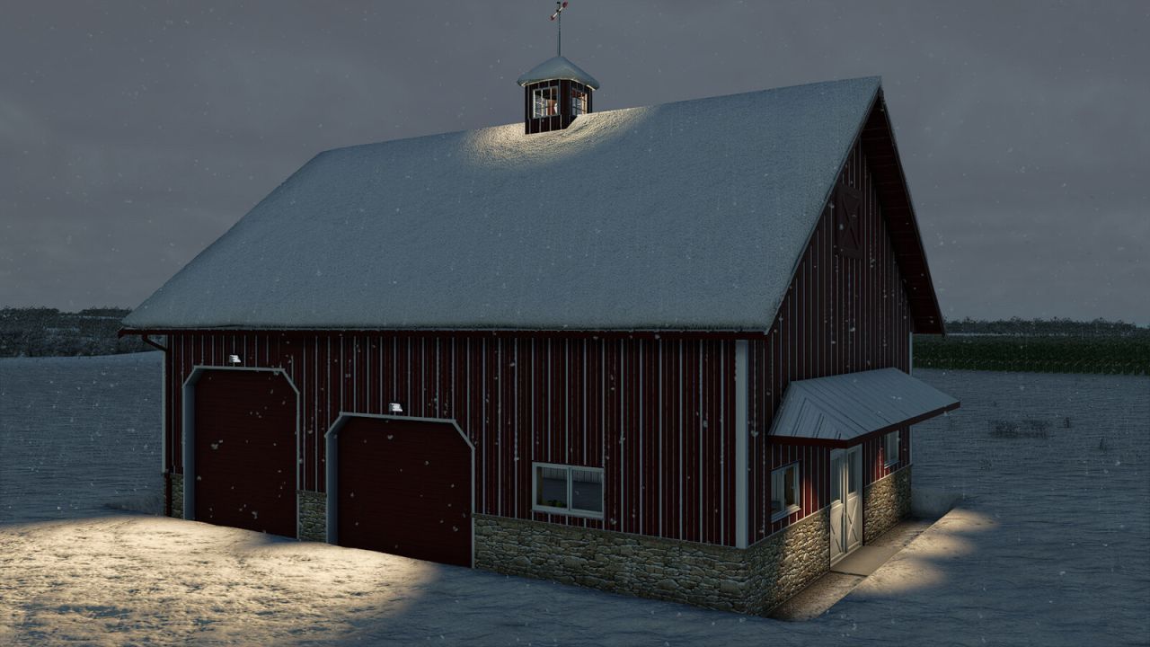 Майстерня з підйомниками на дві стійки для Farming Simulator 25