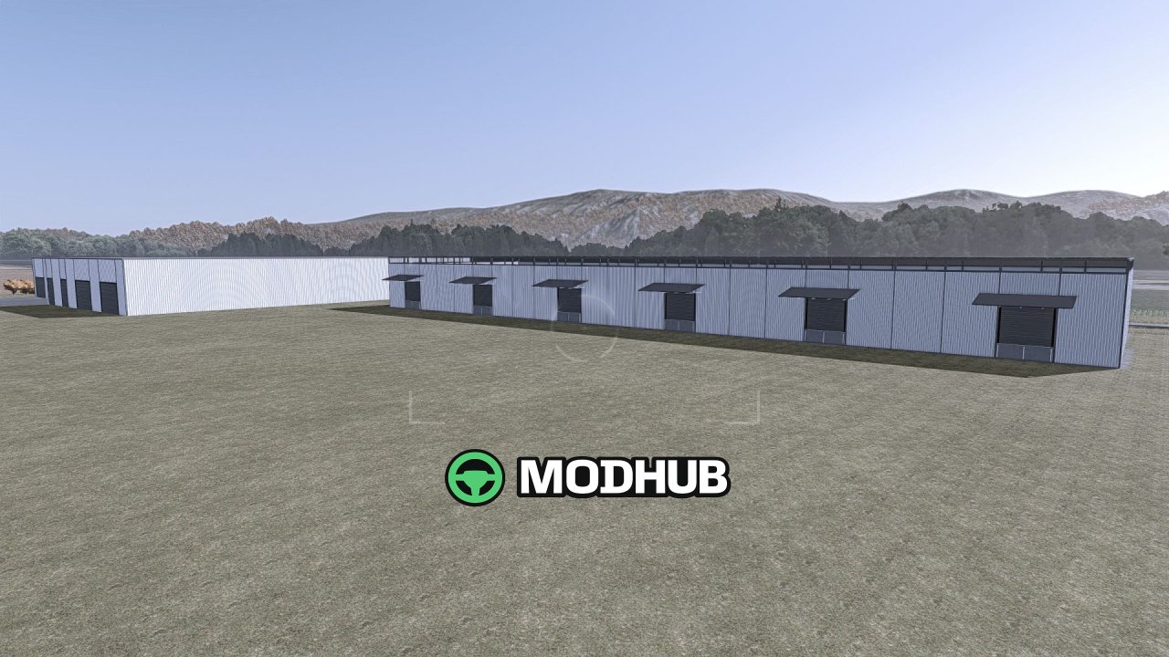 Залізничний склад Railroad warehouse V1.0 для FS25