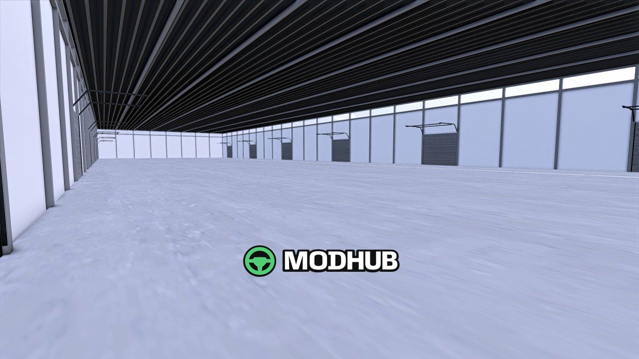 Залізничний склад Railroad warehouse V1.0 для FS25