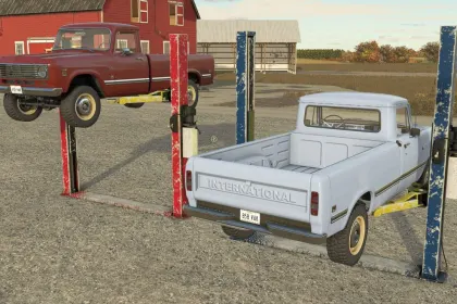 Двопідпірний підйомник (Two Post Lift) для Farming Simulator 25