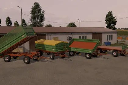 Причіп Pronar T653 для Farming Simulator 25