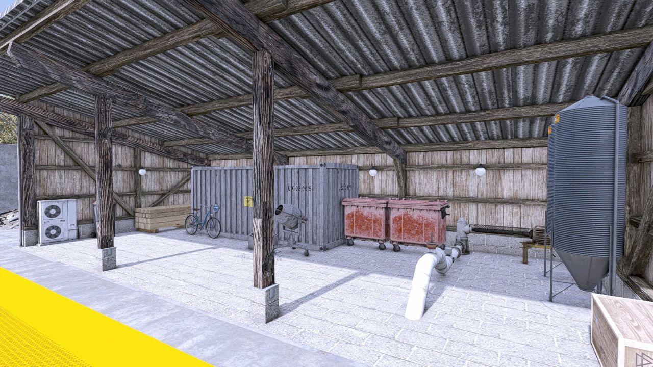 Логістичний хаб DF Industries Recycling Hof M38 для Farming Simulator 25