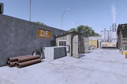 Логістичний хаб DF Industries Recycling Hof M38 для Farming Simulator 25 — 4
