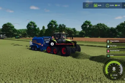 Сигналізатор силосної добавки для Farming Simulator 25