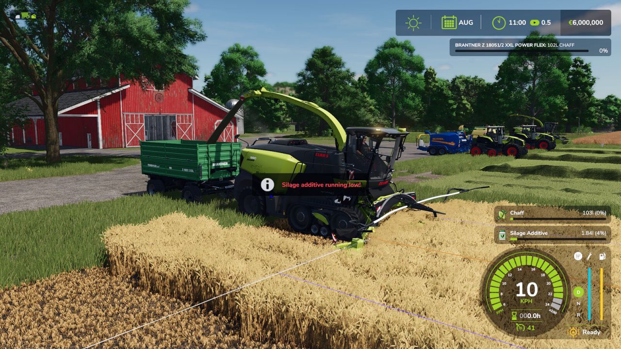 Сигналізатор силосної добавки для Farming Simulator 25
