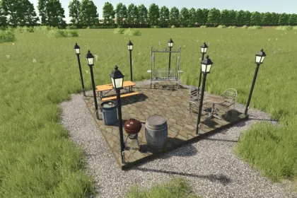 Пікнікова зона для Farming Simulator 25