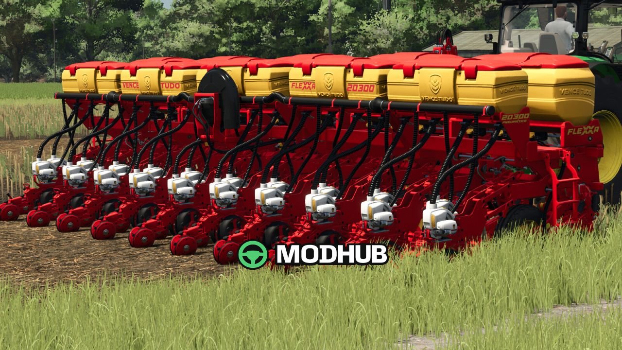 Сівалка Vence Tudo Flexxa 20300 V1.0.0.2 для FS25
