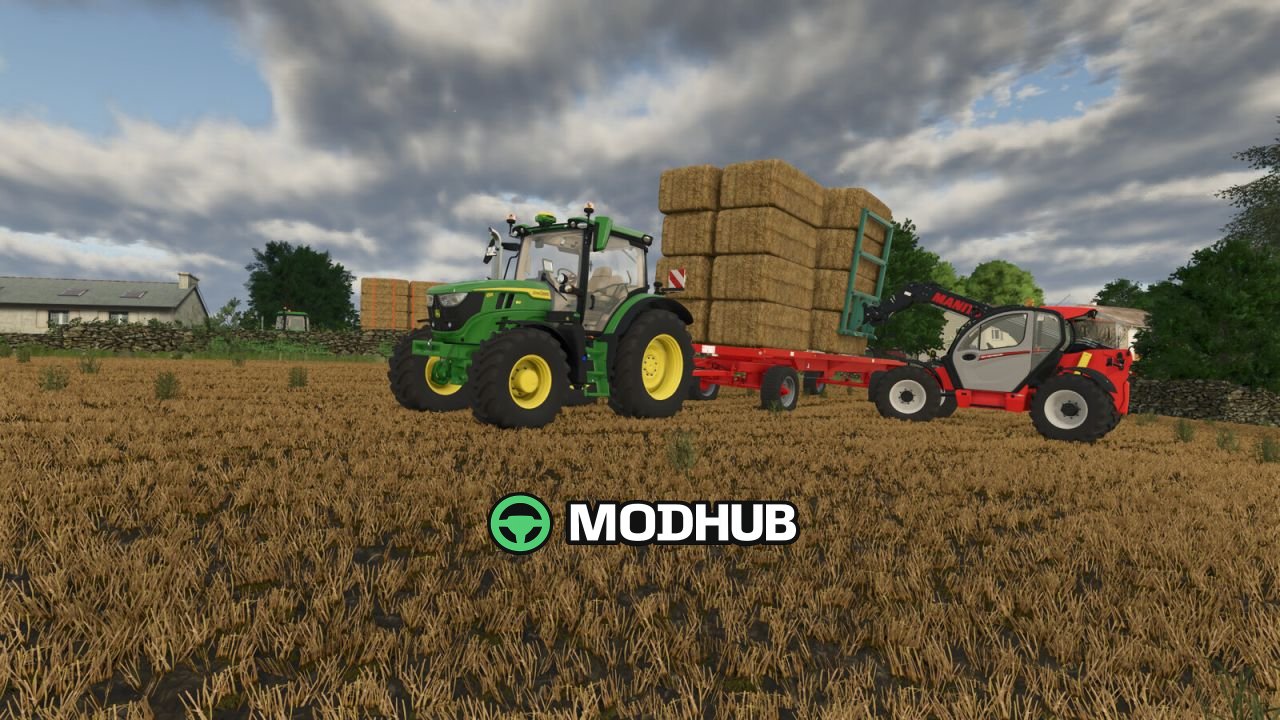 Набір вил Bale Spike Pack V1.0 для FS25