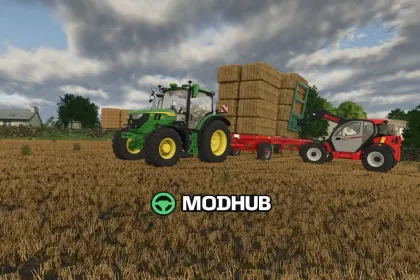 Набір вил Bale Spike Pack V1.0 для FS25 — 2