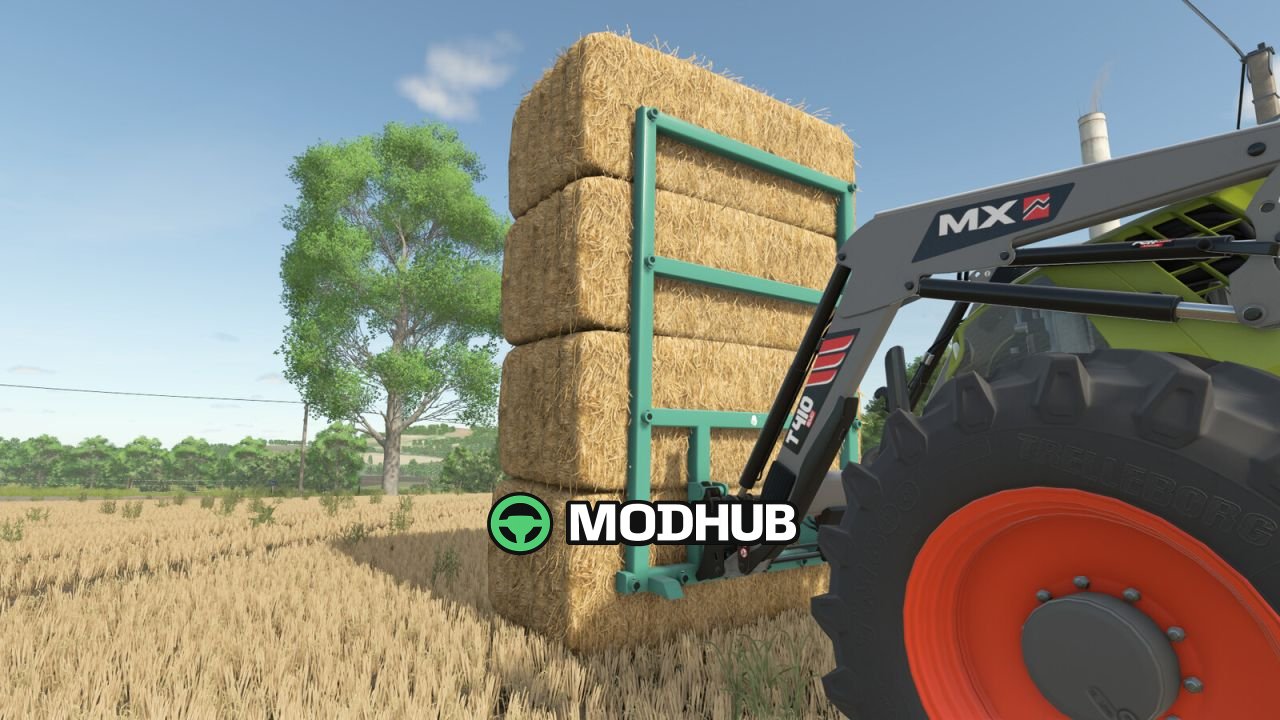 Набір вил Bale Spike Pack V1.0 для FS25