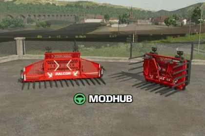 Maissilagegabel Lizard Falcon FT16 V1.0 für FS25