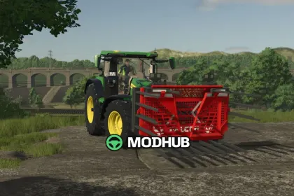 Maissilagegabel Lizard Falcon FT16 V1.0 für FS25 — 2