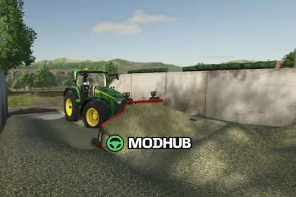 Maissilagegabel Lizard Falcon FT16 V1.0 für FS25 — 3