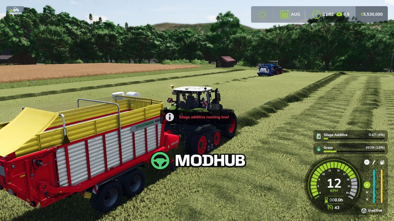 Сигналізатор силосної добавки V1.0 для FS25
