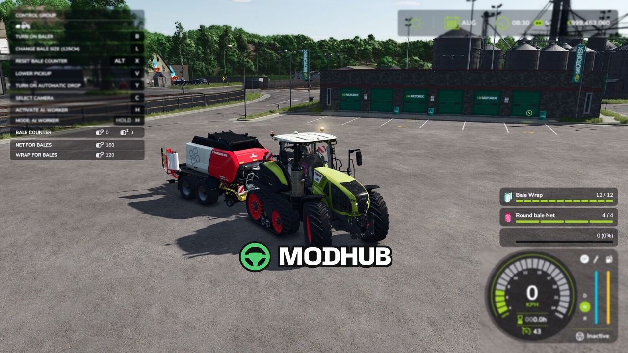 Залишок тюків V1.0 для FS25