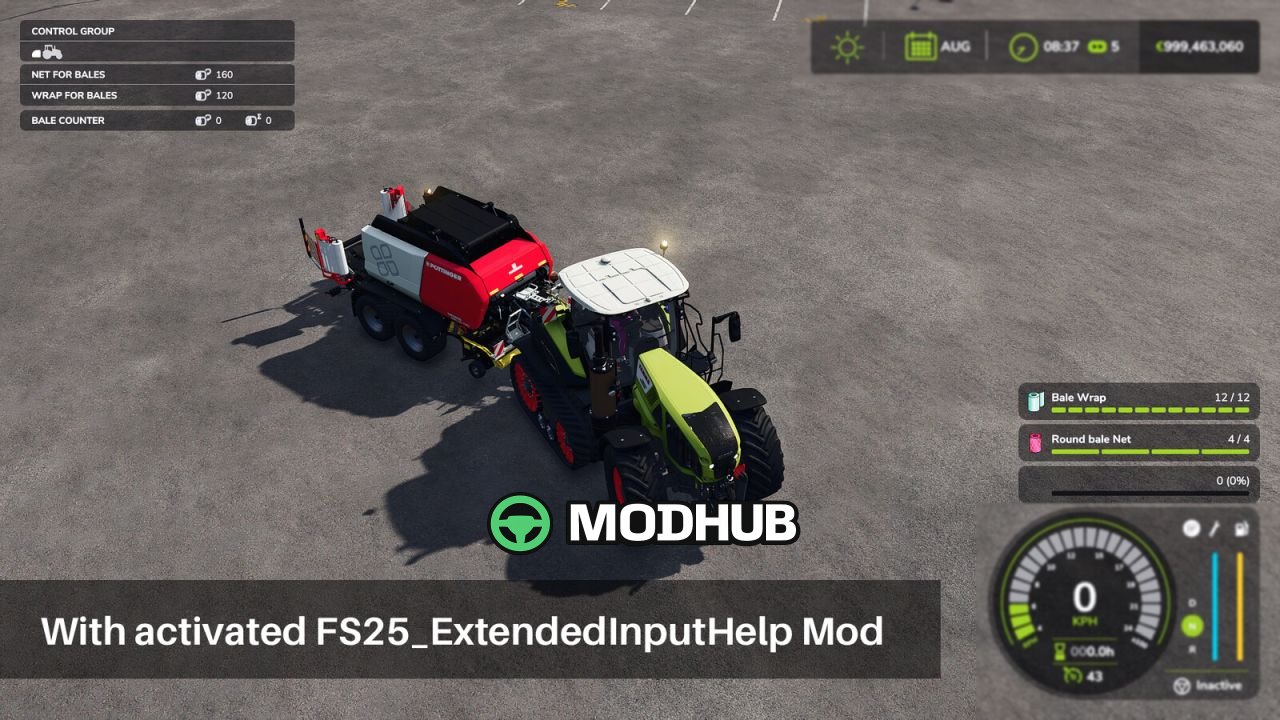Залишок тюків V1.0 для FS25