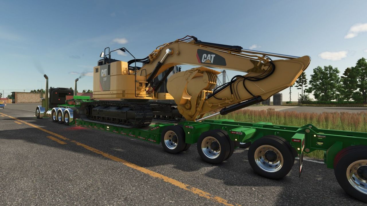 Екскаватор Caterpillar 335F для Farming Simulator 25