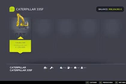 Екскаватор Caterpillar 335F для Farming Simulator 25 — 4