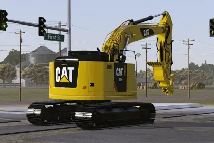 Екскаватор Caterpillar 335F для Farming Simulator 25 — 5