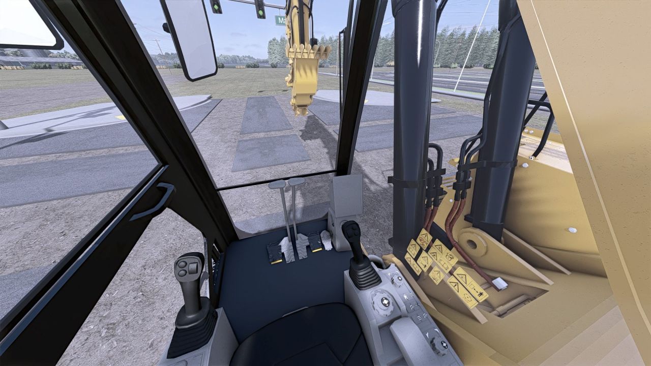 Екскаватор Caterpillar 335F для Farming Simulator 25