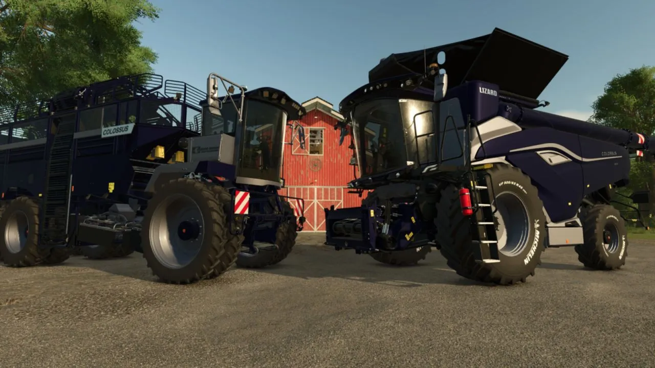 Legendarny Lizard Colossus Pack — Potężne Kombajny i Sprzęt do FS25
