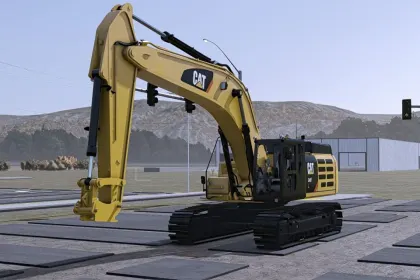 Екскаватор Caterpillar 349F для Farming Simulator 25