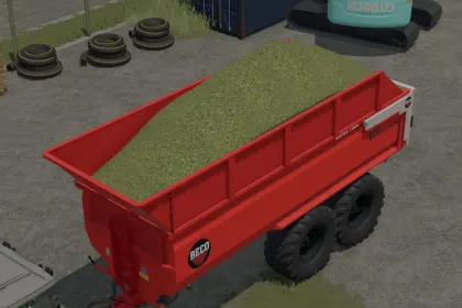 Beco 1800 силосний причіп для Farming Simulator 25