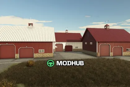 Майстерня з підйомниками на стійках V1.0 для FS25