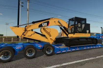 Екскаватор Caterpillar 325F Bagger для Farming Simulator 25 — 2