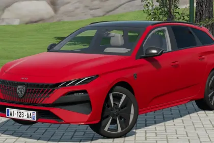 Автомобіль Peugeot 308 SW 2026 для Farming Simulator 22