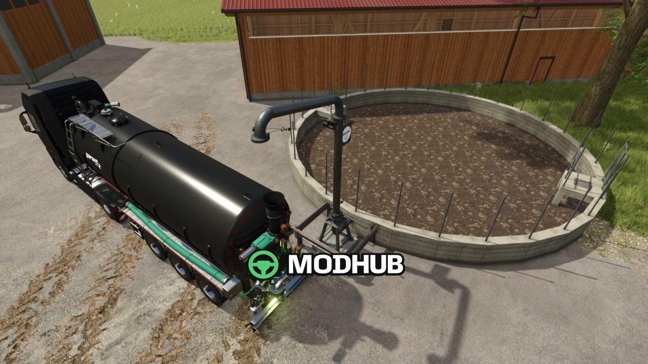 Будівельна станція для покупки гноївки Slurry Buying Station V1.0 для FS25