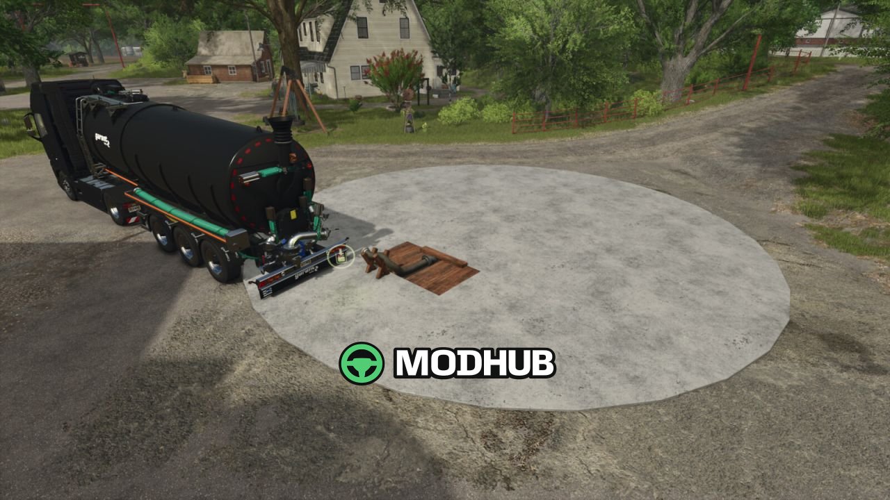 Будівельна станція для покупки гноївки Slurry Buying Station V1.0 для FS25