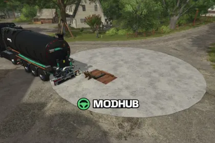 Будівельна станція для покупки гноївки Slurry Buying Station V1.0 для FS25 — 4