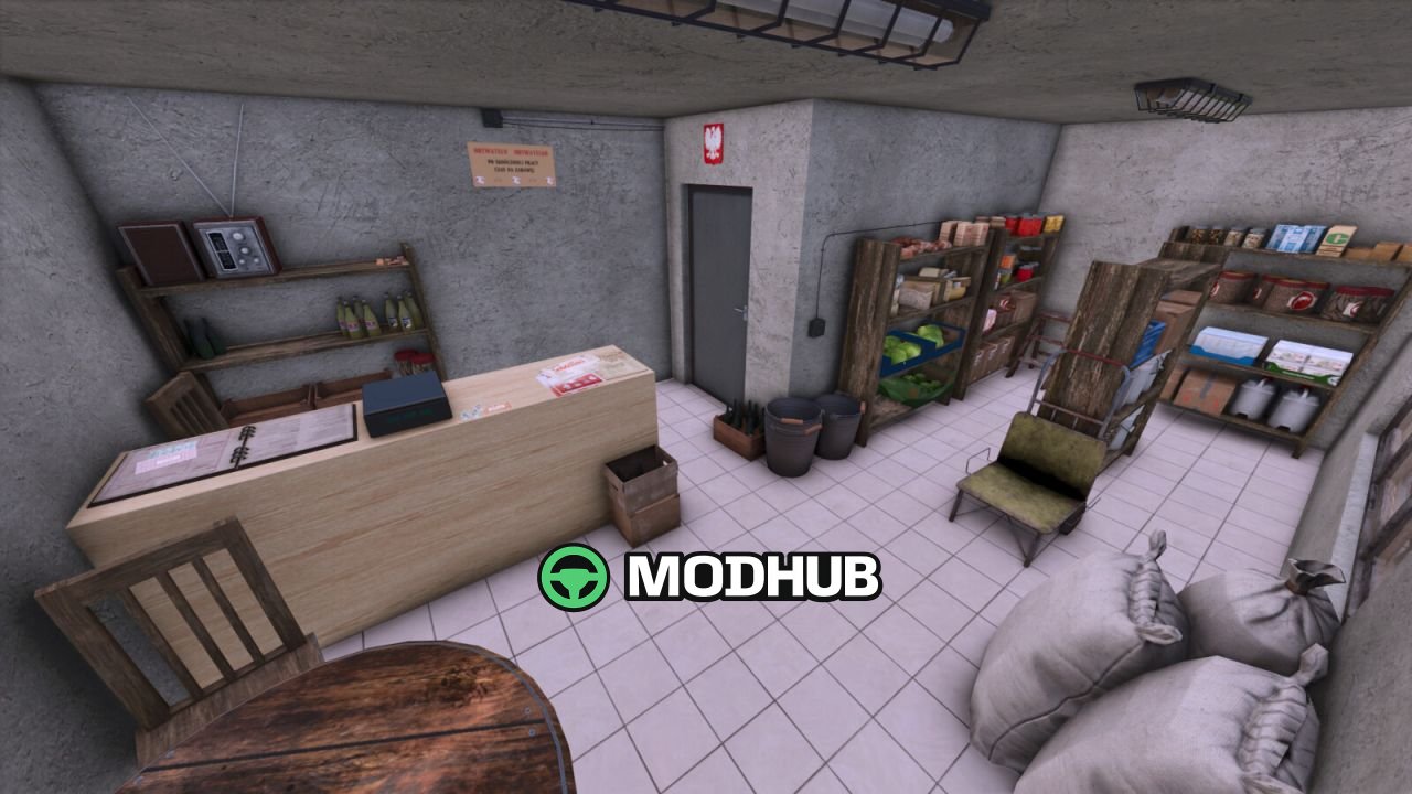 Магазин Poland Shop V1.0 для FS25