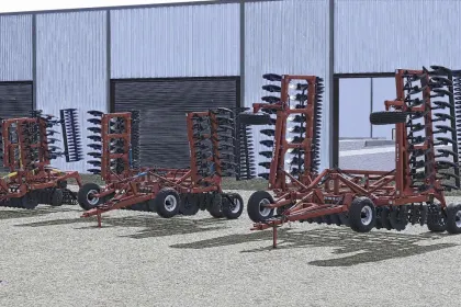 Дискова борона BDM Artayus для Farming Simulator 25