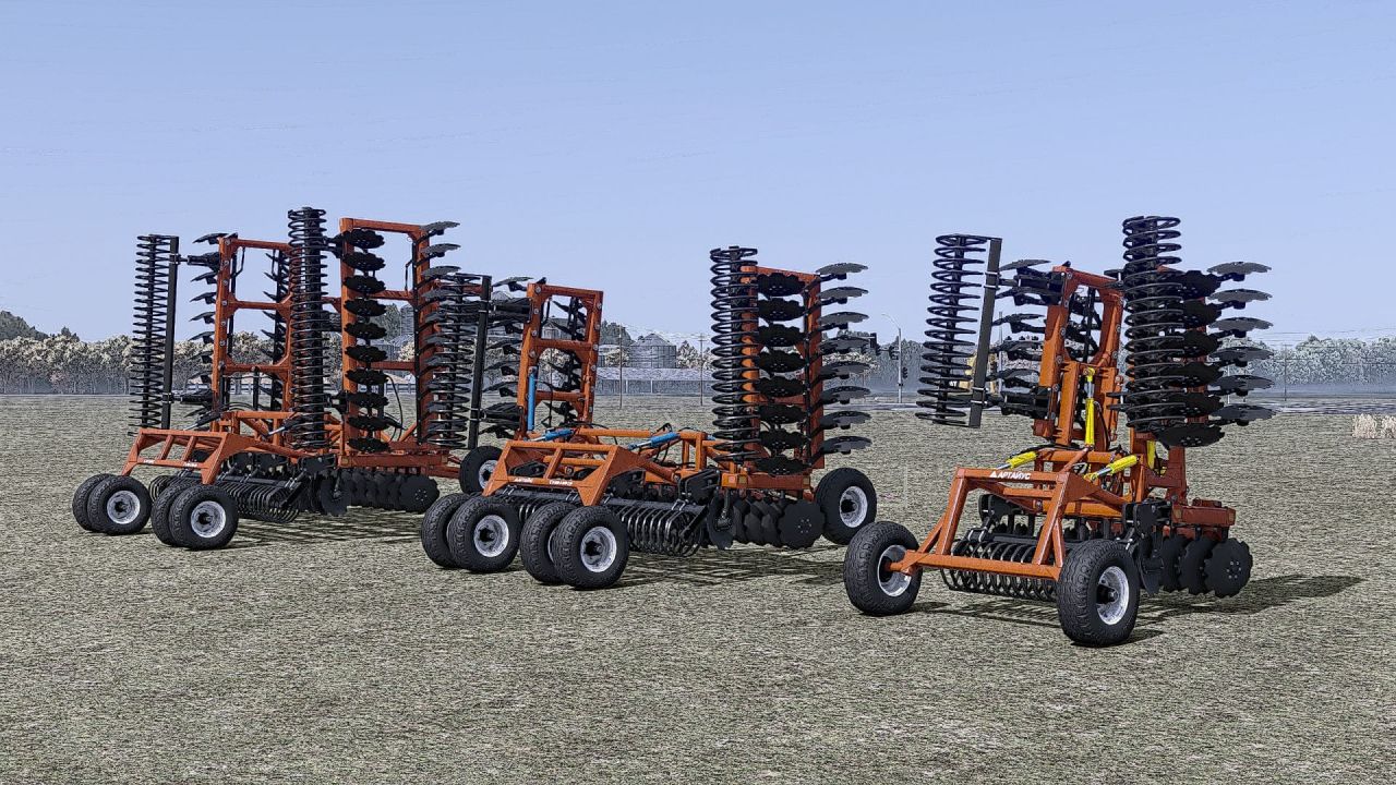 Дискова борона BDM Artayus для Farming Simulator 25