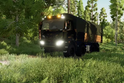 Вантажівка Scania Military Logistics Transport / Cargo Truck для Farming Simulator 22